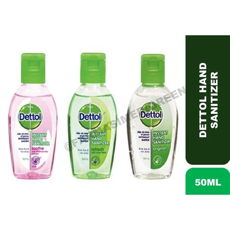 Dettol Instant Hand Sanitizer Original Soothe Exp 0424 Refresh