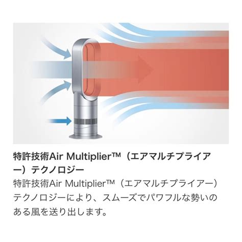 Dyson Hot Cool ダイソン ファンヒーター ホワイトニッケル AM09 WN N 暖房 クーラー 扇風機 ヒーターダイソンファンヒーター 株式会社 モノワールド 通販