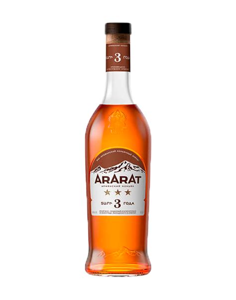 Коньяк Арарат 3 летний купить с доставкой в Spirtnoe.Shop