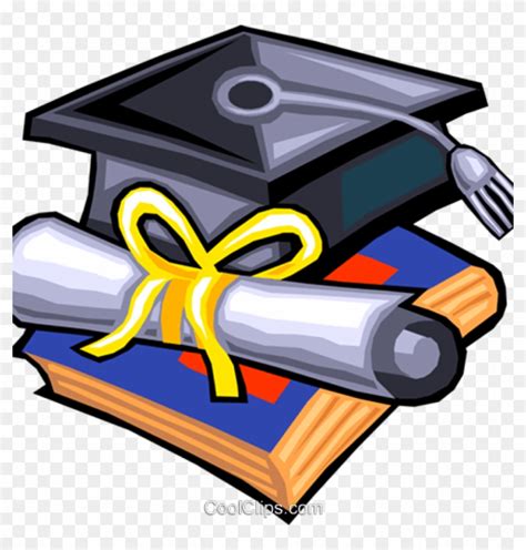 Diploma Clipart Graduation Hat And Diploma Royalty - Graduation Cap And ...