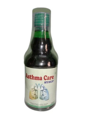 Herbal Asthma Care Syrup Packaging Type Bottle Packaging Size 500