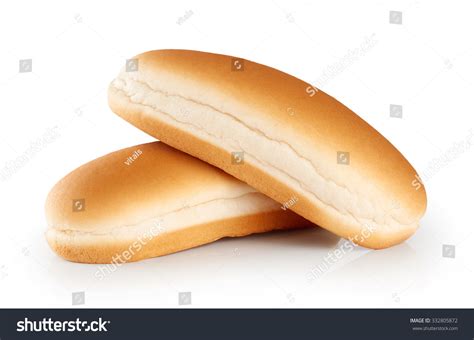 Hot Dog Buns Isolated On White Stock Photo 332805872 | Shutterstock