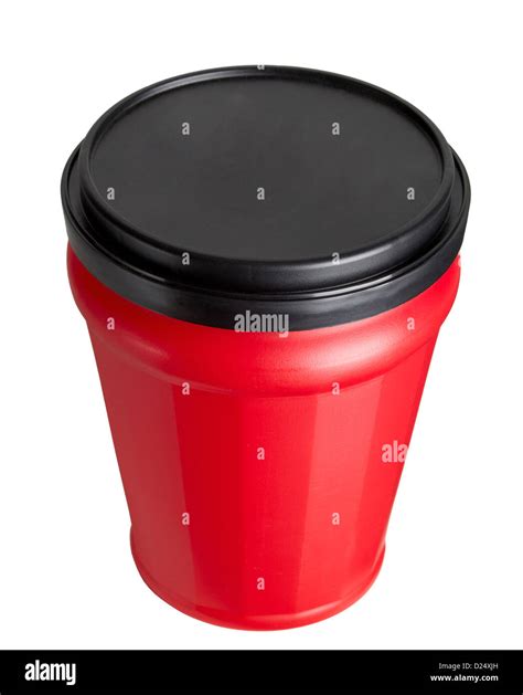 Red Plastic Container Stock Photo Alamy