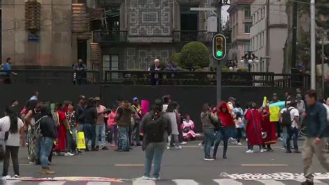 Ind Genas Triquis Bloquean Eje Central Y Avenida Ju Rez En Cdmx N