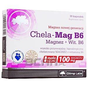 Chela Mag B6 Magnez Olimp 30kaps Sklep BCAA Pl