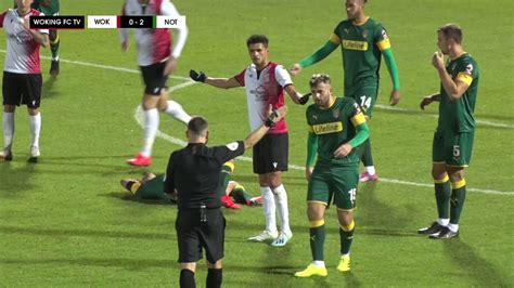 Woking 0 4 Notts County Match Highlights Youtube