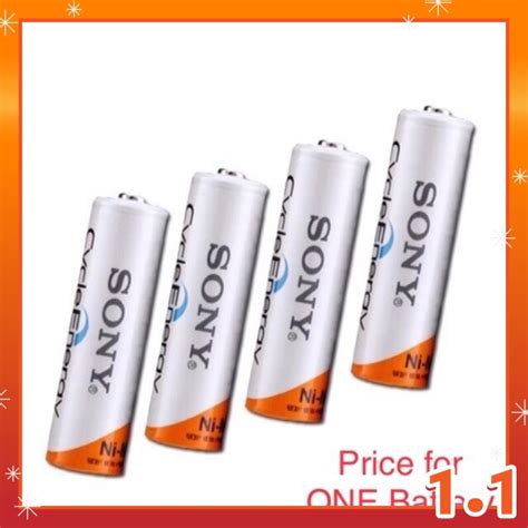 Sony Rechargeable Battery 1pc AA 4600 Shopee Malaysia