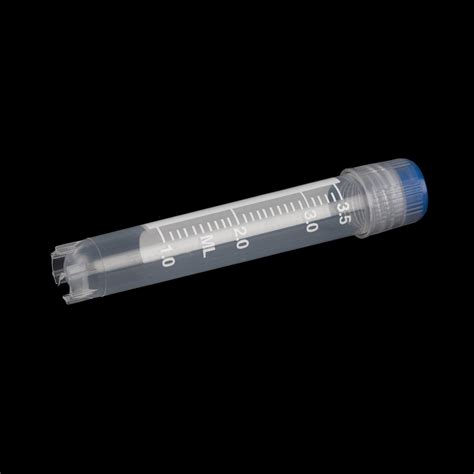 4ml Cryovial External Thread With Silicone Washer Seal Cryogenic Tube