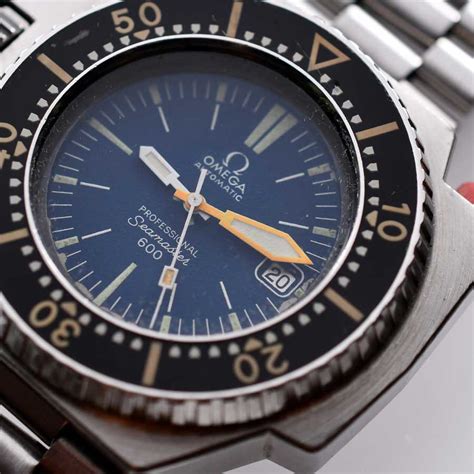 Omega Seamaster 600 Vintage Diver Watch PloProf 166 077 Circa 1969