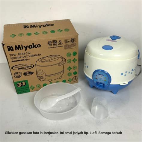 Jual Rice Cooker Miyako Liter Tipe Mcm C Penanak Nasi Liter