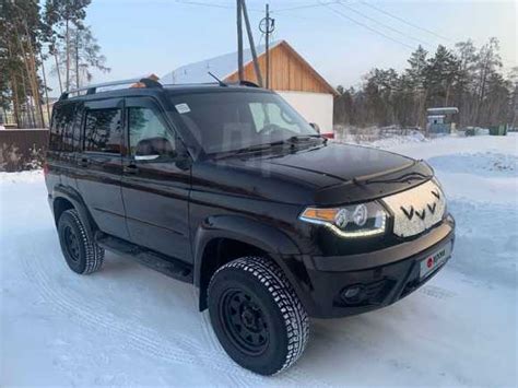 УАЗ Патриот 2019 в Якутске, бензин, бу, коричневый