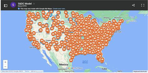 Map Of USPS Processing Centers