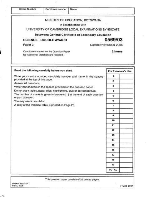 Bgcse Sda Paper 3 2006 Pdf