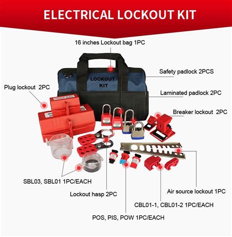 Customized Loto Osha Lockout Tagout Kit Manufacturers Suppliers