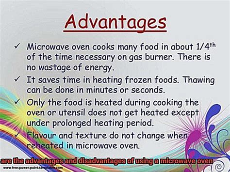 What Are The Advantages And Disadvantages Of Using A Microwave Oven Pastime Bar And Grill