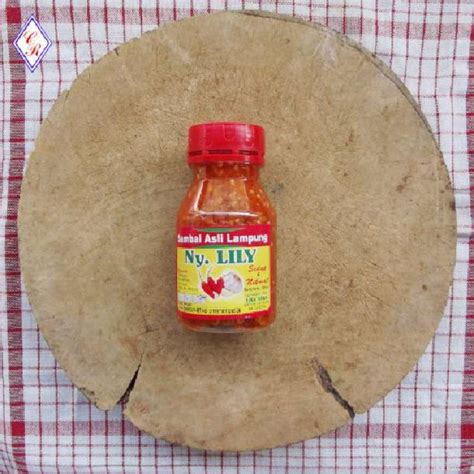 Jual Sambal Asli Lampung Ny Lily 300gr Sambel Asli Lampung Enak Di