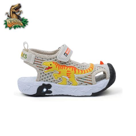 Qoo10 Dinosoles 3d T Rex Line Dinosaur Kids Sandal Kids Shoes Boy