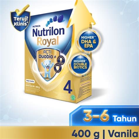 Jual Nutrilon Royal 4 Vanila 400Gr Box 400 Gr 800 Vanilla Shopee