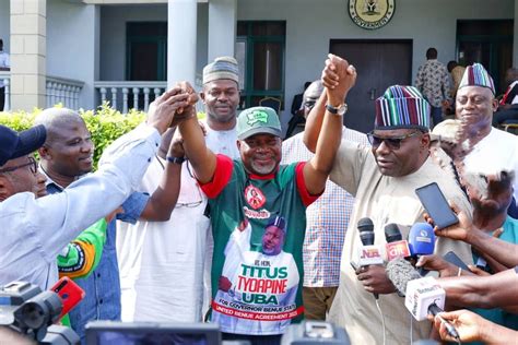 Benue Pdp Guber Aspirants Endorse Titus Uba