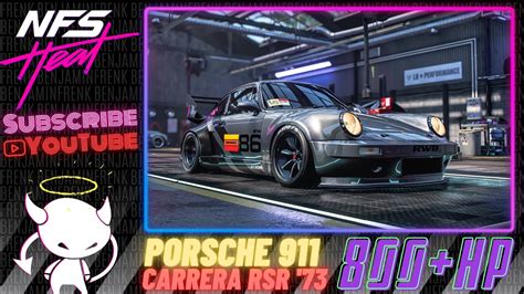 Nfs Heat Hp Porsche Carrera Rsr Customization Youtube