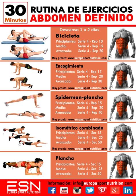 a poster showing the different exercises to do for back and shoulder workouts in spanish