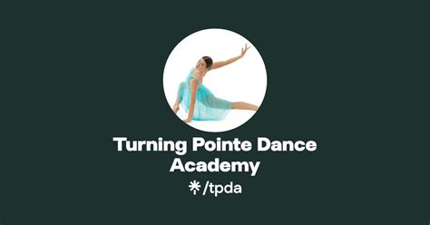 Turning Pointe Dance Academy Instagram Tiktok Linktree