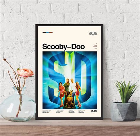 Scooby Doo Poster Scooby Doo Print Custom Poster Vintage - Etsy