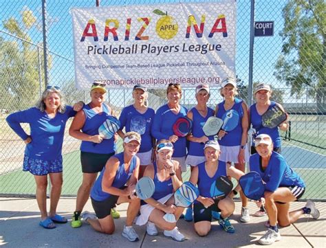 Womens Pickleball Team Wins League And Competes At State Championship