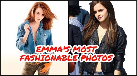 Emma Watson Looks The Hottest In Denim And Jackets Check Out Now