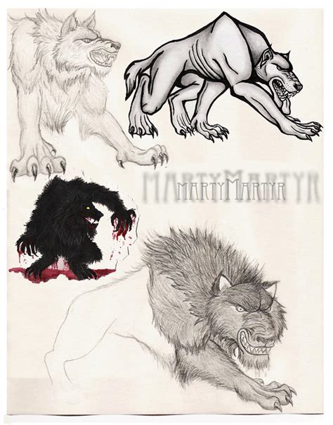 Legends of Lore: Werewolf by Marty-Martyr on DeviantArt