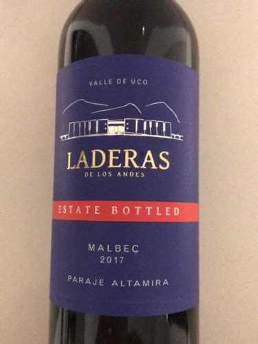 Laderas De Los Andes AR Malbec Vivino US