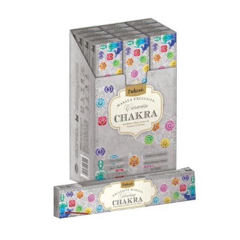 Tulasi Healing Chakra Masala Incense G Mantra Lounge