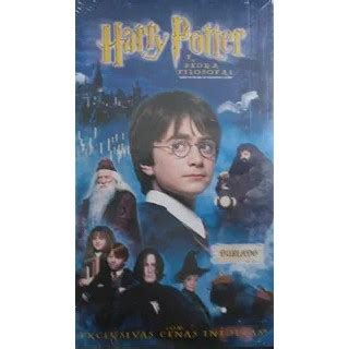 Vhs Harry Potter E A Pedra Filosofal Dublado Sem Encarte Shopee Brasil