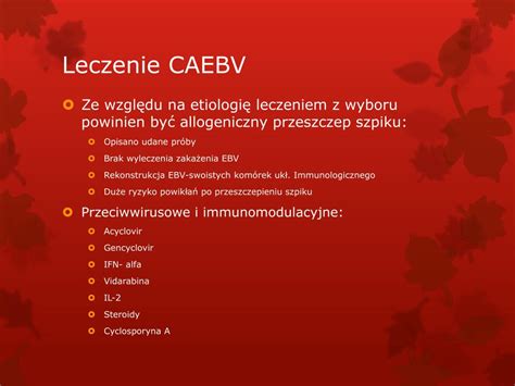 PPT Zakażenie EBV PowerPoint Presentation free download ID 3290786