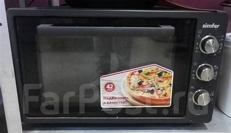 Мини печь с конвекцией, б/у, в наличии. Цена: 5 000₽ в Хабаровске