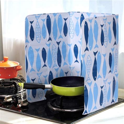 Купить Защитная складная панель фольга для газовой плиты от брызгов ...