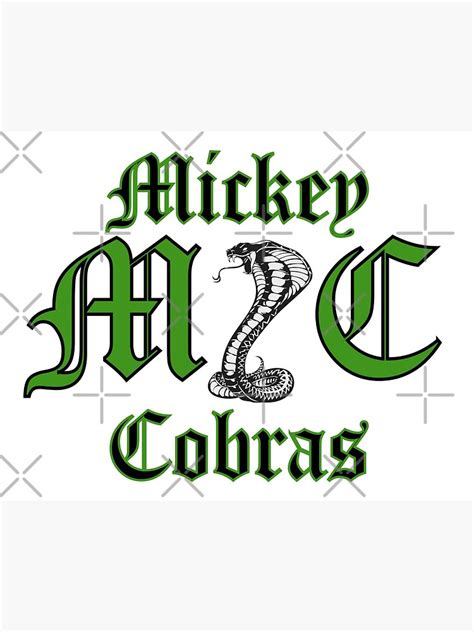 "MC Mickey Cobras" Poster for Sale by DIRTYDUNNZ | Redbubble