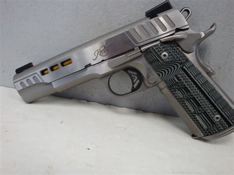 Kimber Rapide Dawn 1911 Stainless Steel 45 Acp Night Sights Nice