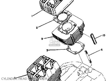 Yamaha RD400 1976 USA parts lists and schematics