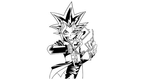 Dibujo De Yu Gi Oh Para Colorear Y Pintar 20686