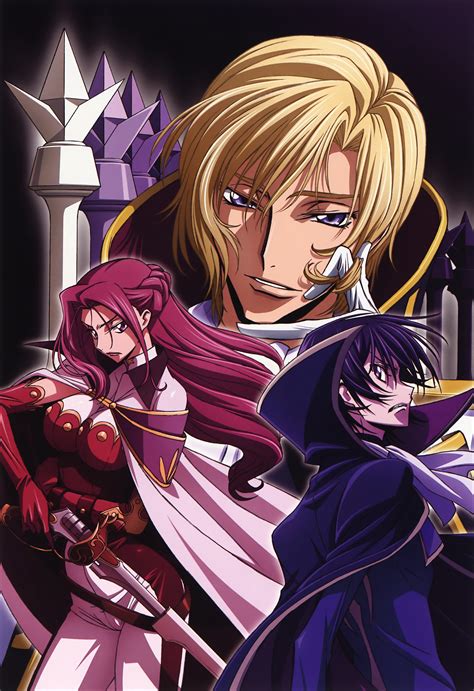 Lelouch Of The Rebellion Code Geass Illustration Relations Scan 3 Minitokyo