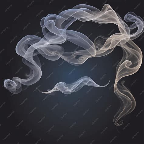 Premium AI Image | Smoke effects on transparent background