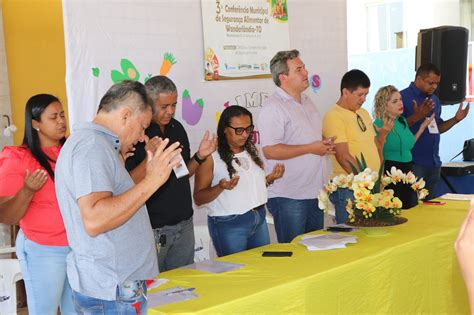 3ª Conferência Municipal de Segurança Alimentar é Realizada em