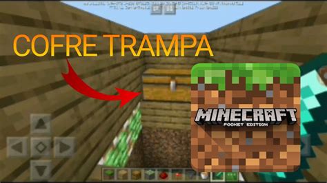 TRAMPA CON COFRE TRAMPA Y ENVUDOS EN MINECRAFT PE TUTORIAL YouTube