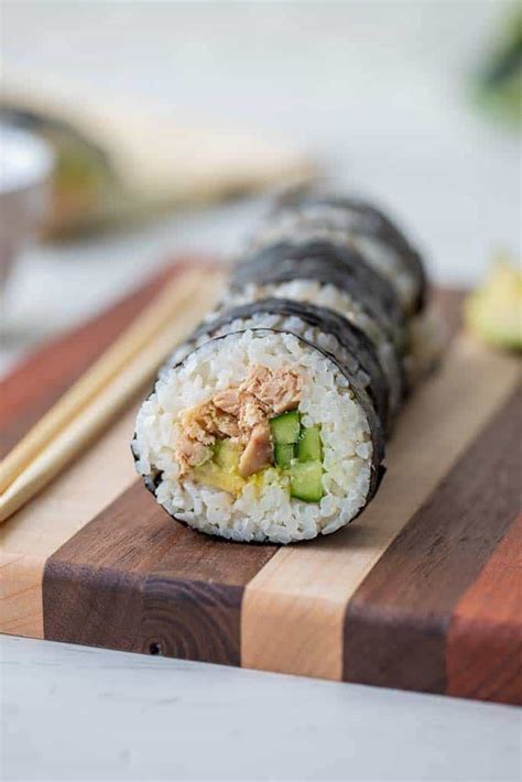 How To Make Tuna Sushi Rolls | Create Kids Club