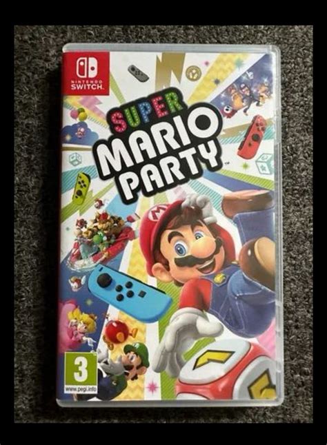 Jogo Super Mario Party Fisico Para Nintendo Switch Jogo De Videogame