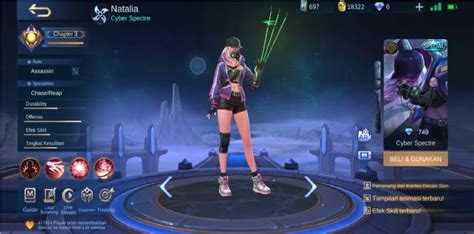 Natalia Best Skin’s in Mobile Legends (ML) - Esports