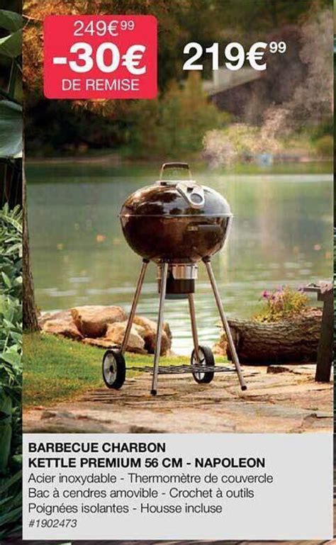 Promo Barbecue Charbon Kettle Premium Cm Napol On Chez Costco