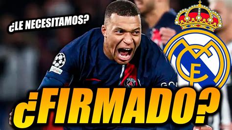 Kylian Mbapp Ya Ha Firmardo Por El Real Madrid Nos La Est N