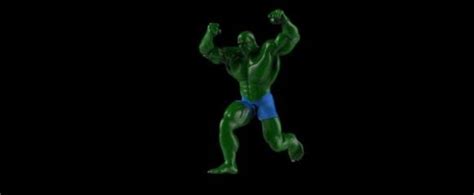 Cartoon Hulk, Man 3D Model - .Obj - 123Free3DModels